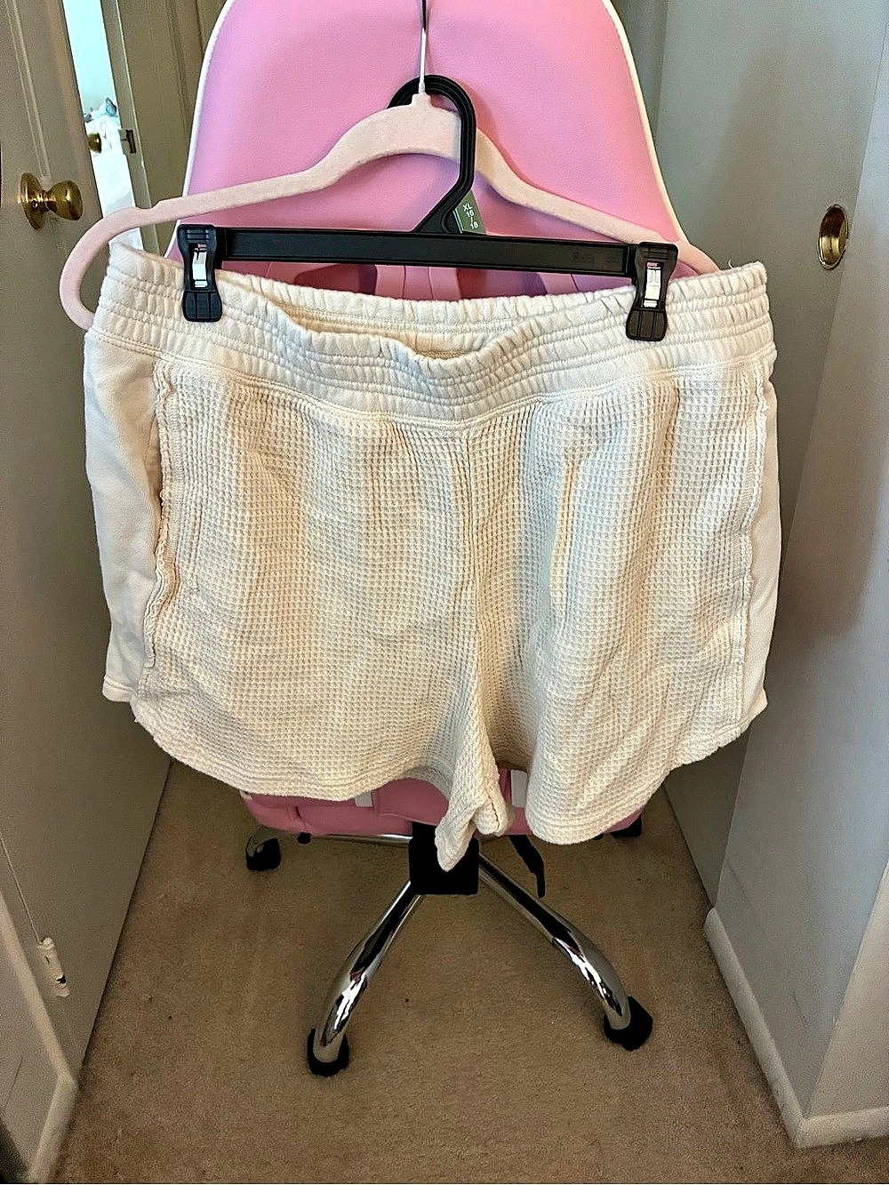 aerie waffle knit shorts - XL